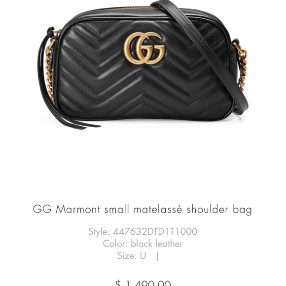 GG Marmont Card Case Wallet - Picture 5 of 7